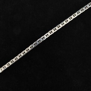 925 Anchor Link Bracelet 6mm - Image 1